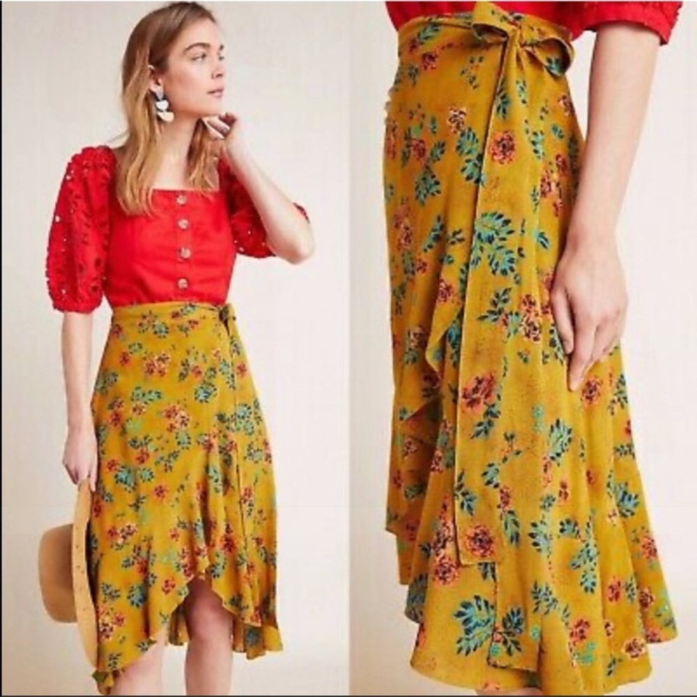 Faithfull the Brand x Anthropologie Wrap Skirt